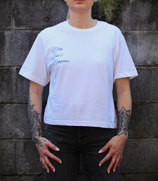 Ladies BILLIONAIRE Tee - White