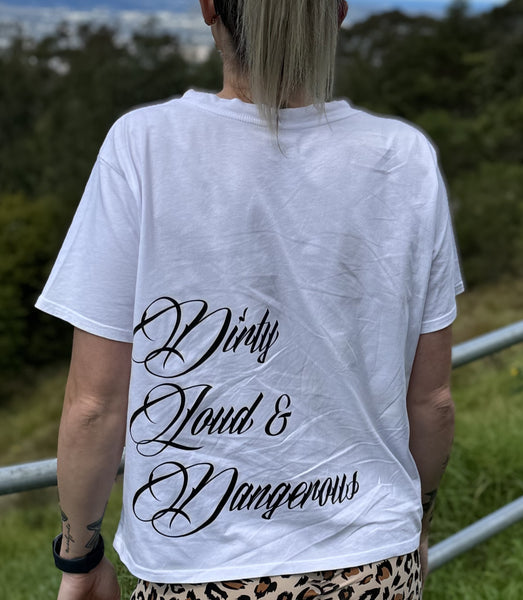 Ladies BILLIONAIRE Tee - White